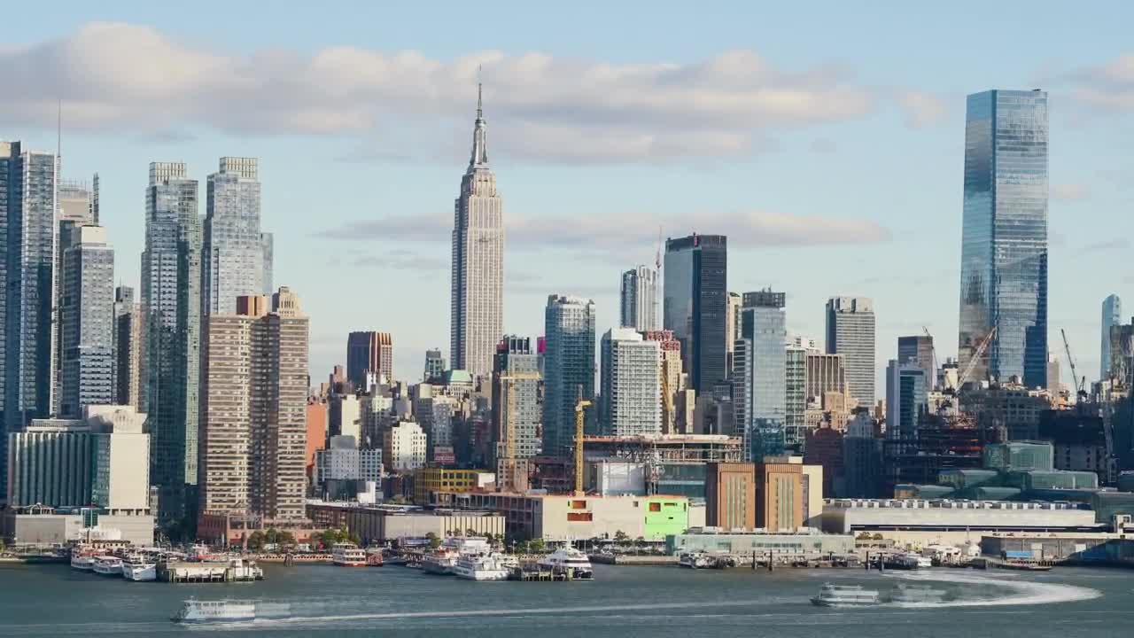 Download Free Video Stock timelapse of the empire state building Live Wallpaper