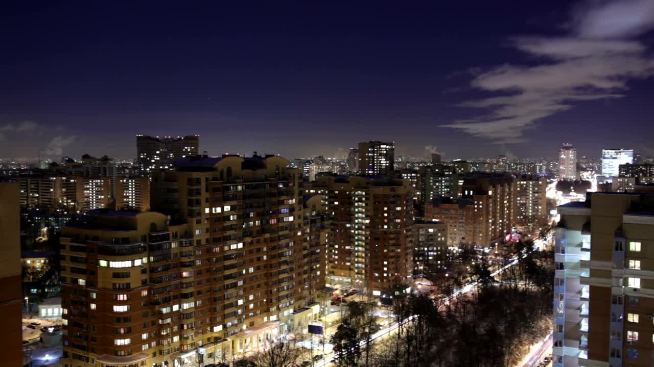 Download Free Video Stock timelapse of traffic on a highway Live Wallpaper