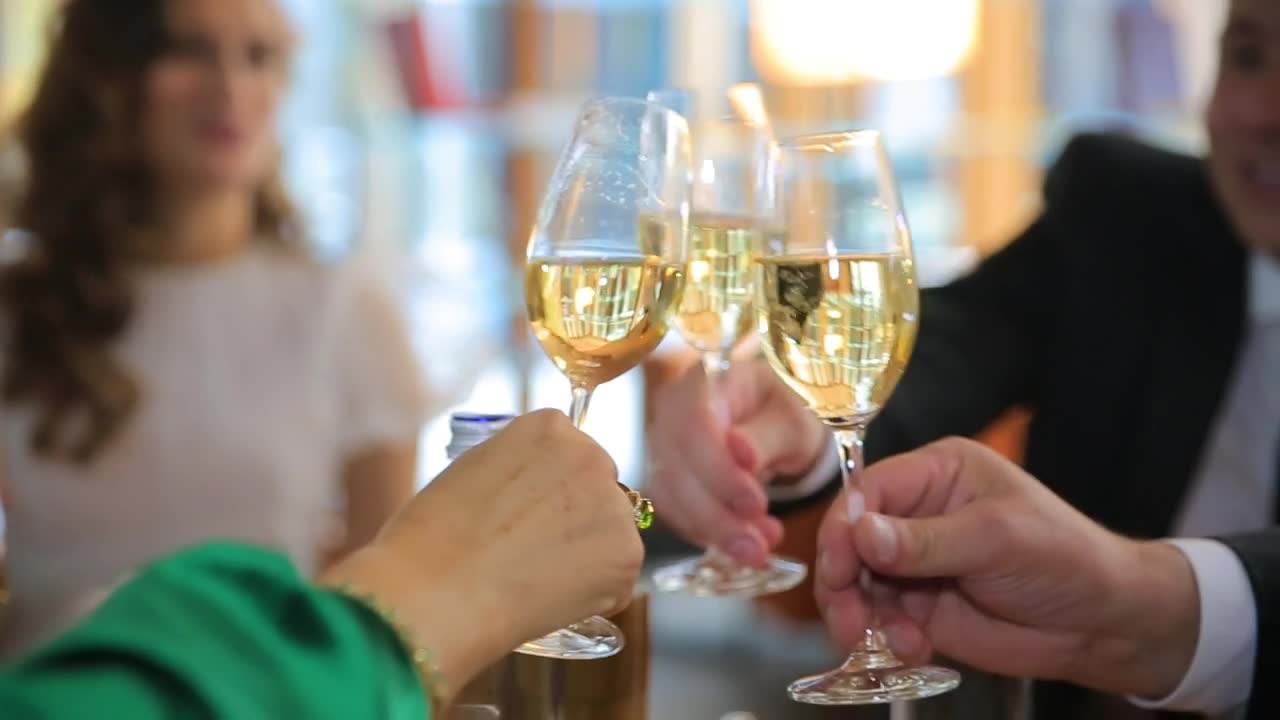 Download Free Video Stock toasting with wine Live Wallpaper
