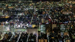 Free Video Stock tokyo buildings at night time lapse Live Wallpaper