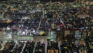 Free Video Stock tokyo city lights landscape Live Wallpaper
