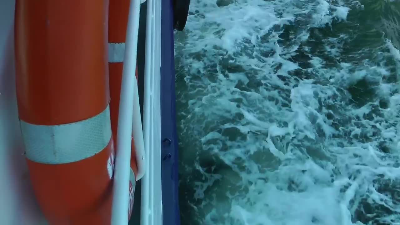 Download Free Video Stock top view towards the sea from the side of a Live Wallpaper