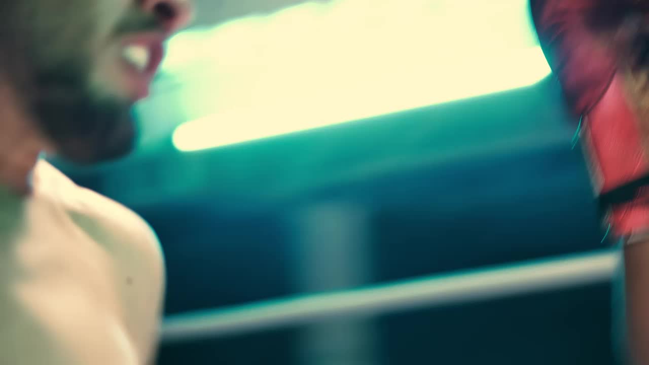 Download Free Video Stock training amateur box fight Live Wallpaper