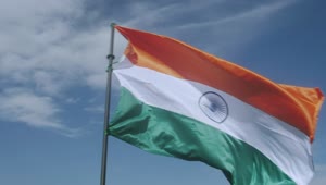 Free Stock Video Waving Flag Of India In Slow Motion Live Wallpaper