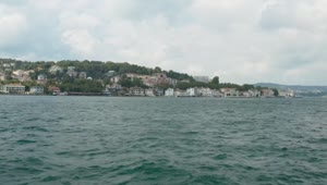 Free Stock Video Waterside Houses In Istanbul Live Wallpaper