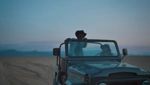 Free Stock Video Wanderlusts Traveling In A Jeep Make A Stop Live Wallpaper
