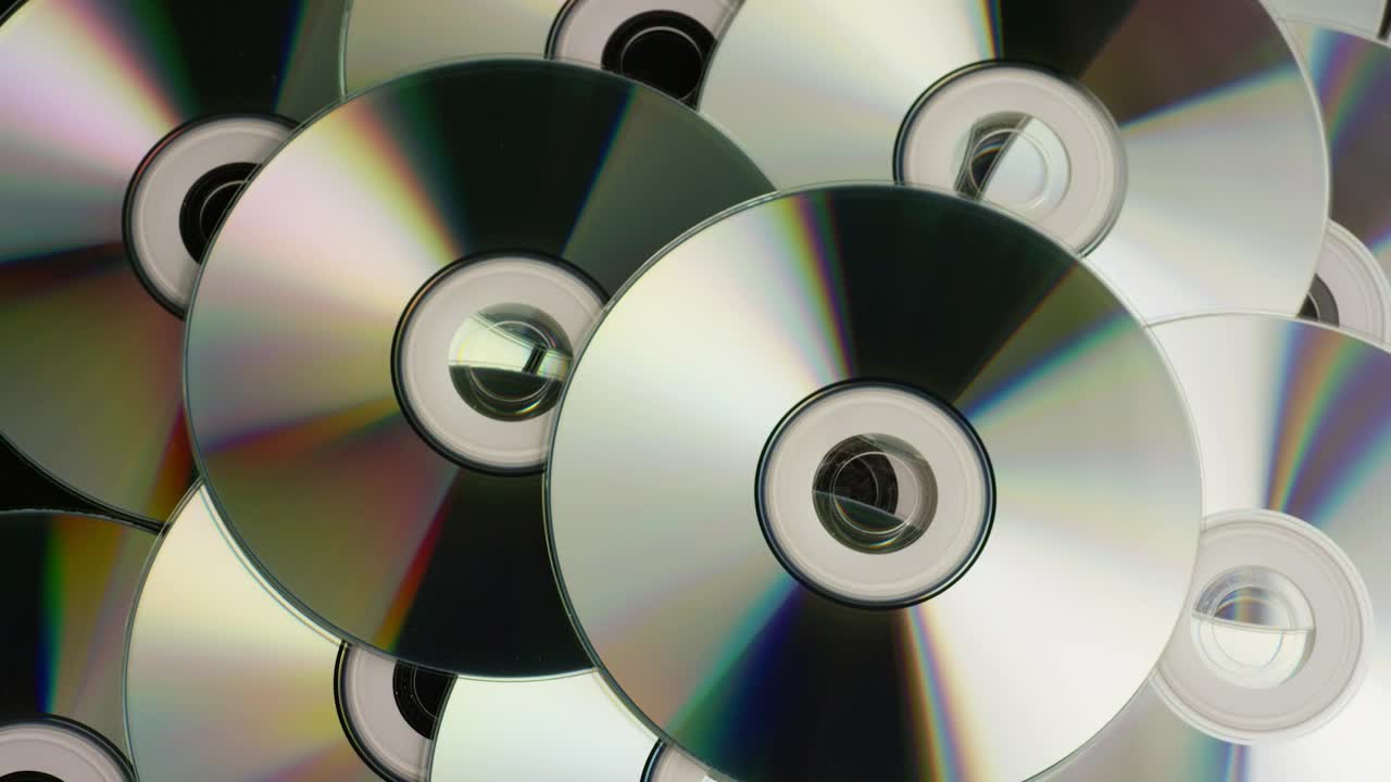 Download Free Stock Video Vintage Compact Disc Rotating Live Wallpaper