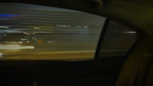 Free Stock Video View Out Of A Car Window At Night Live Wallpaper
