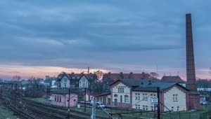Free Stock Video View Of The Town Houses From The Moving Train Live Wallpaper