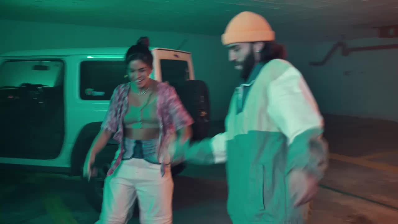 Download Free Stock Video Urban Friends Dancing Hiphop Live Wallpaper