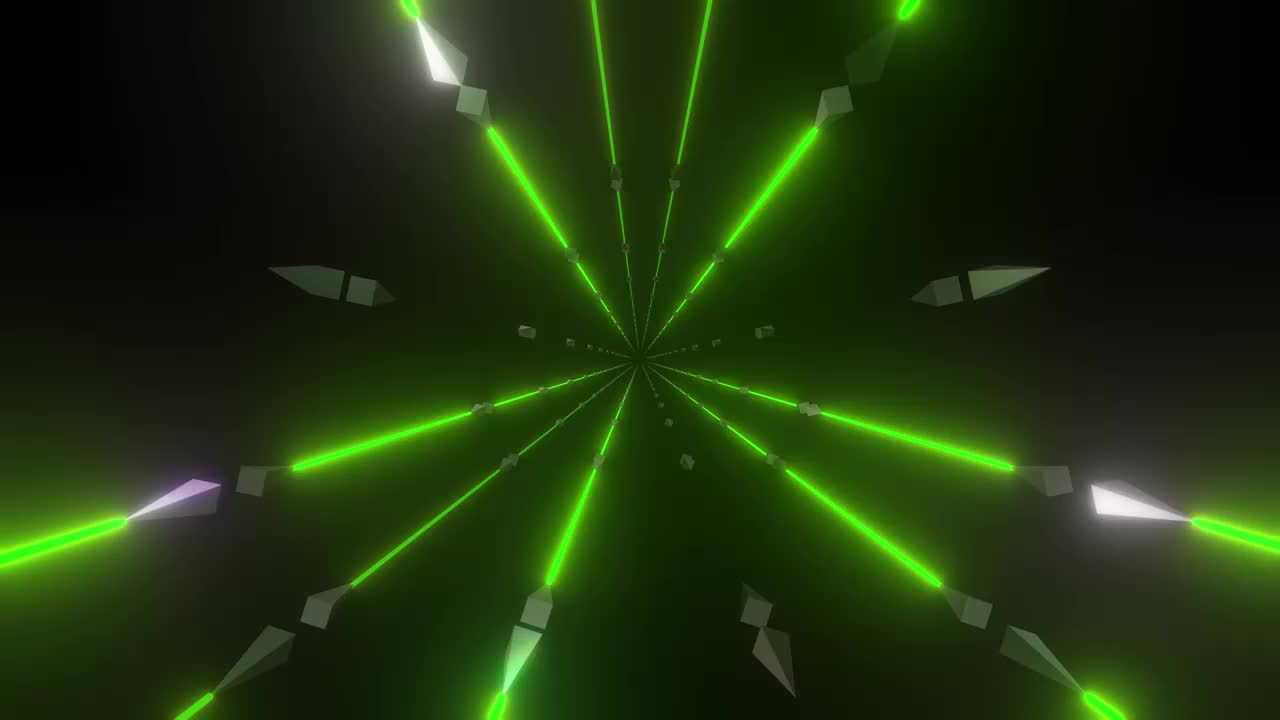 Download Free Stock Video Tunnel With Neon Lasers Live Wallpaper