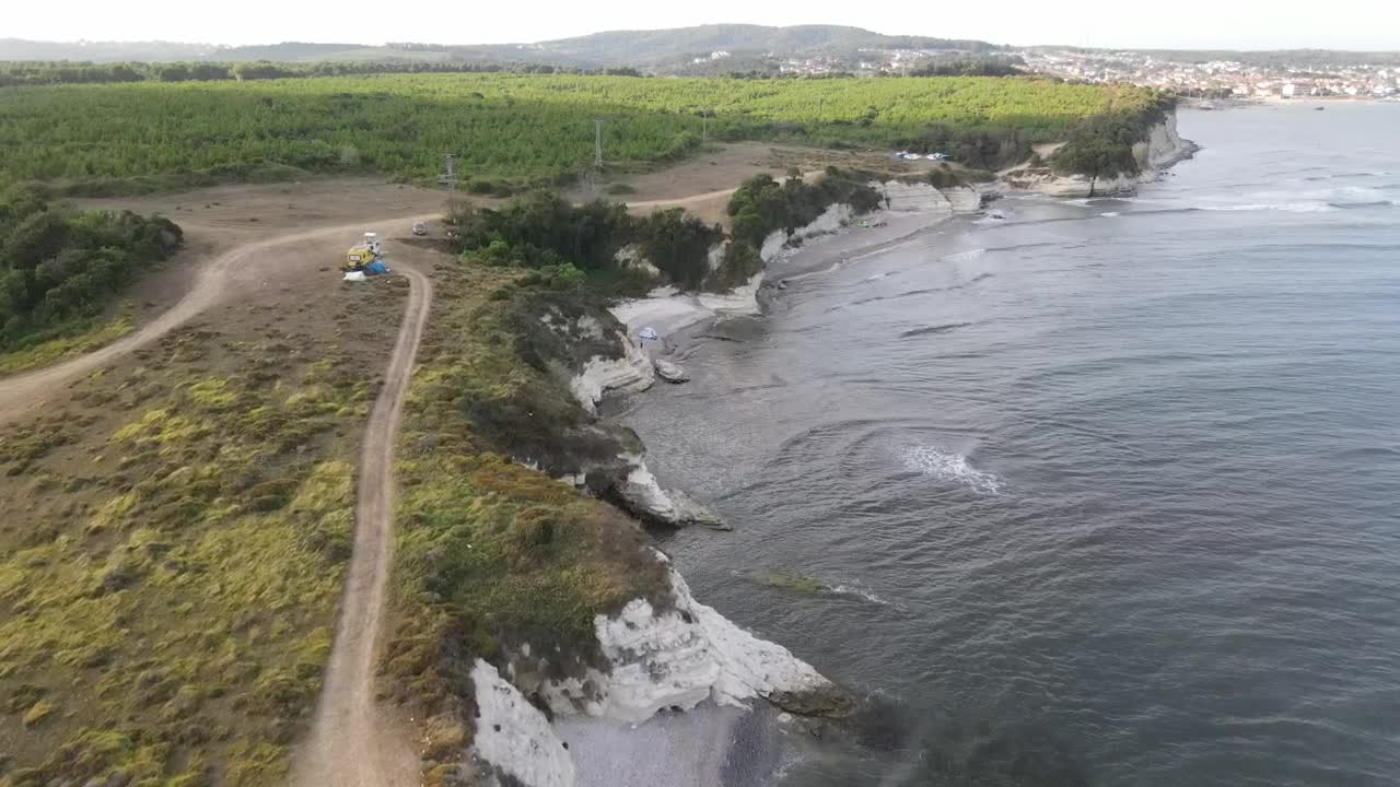 Download Free Stock Video Traveling Through The Estuary Of A Coast Live Wallpaper