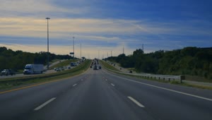Free Stock Video Traveling On The Highway On A Sunny Day Live Wallpaper