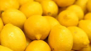 Free Stock Video Yellow Lemons In A Market Close Up Live Wallpaper