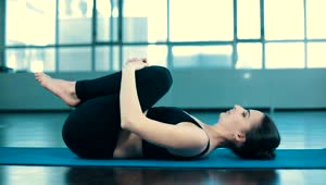 Free Stock Video Woman Doing Yoga Warm Up Live Wallpaper