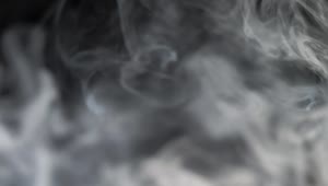Free Stock Video White Smoke With Black Background Live Wallpaper