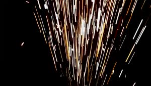   Stock Footage White And Yellow Sparks From Fireworks Live Wallpaper