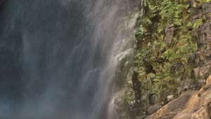   Stock Footage Waterfall And Rocks In Slow Motion Live Wallpaper