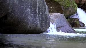   Stock Footage Water Stream And Rocks Live Wallpaper