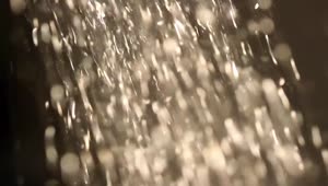   Stock Footage Water From A Bathroom Shower Live Wallpaper