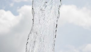   Stock Footage Water Falling With The Sky In The Background Live Wallpaper