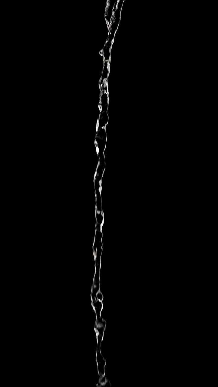 Download   Stock Footage Water Falling On A Dark Background Live Wallpaper