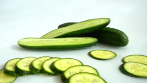   Stock Footage Washing Cucumbers Live Wallpaper