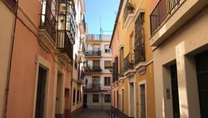   Stock Footage Walking Through The Streets Of Seville Live Wallpaper