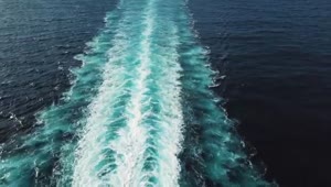   Stock Footage Wake Behind A Large Passenger Ship Smalllive Wallpaper