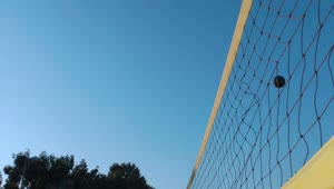   Stock Footage Volleyball Match View Towards The Net Live Wallpaper