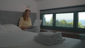   Stock Footage Video Calling From A Hotel Room Live Wallpaper