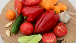   Stock Footage Vegetables For Seasoning Live Wallpaper