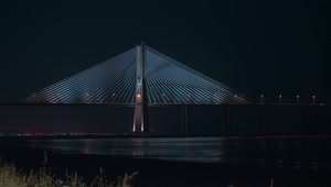   Stock Footage Vasco Da Gama Bridge In Portugal Live Wallpaper