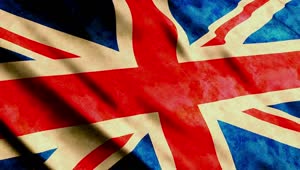   Stock Footage United Kingdom Flag Render Live Wallpaper