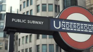   Stock Footage Underground Sign In London Live Wallpaper