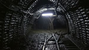   Stock Footage Underground Dark Mine Live Wallpaper