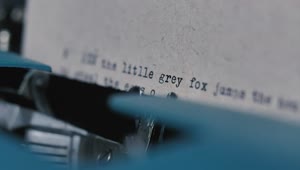   Stock Footage Typewriter Viewed In Great Detail When Typing Live Wallpaper