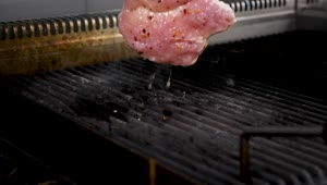   Stock Footage Turning Chicken Over On The Grill Live Wallpaper
