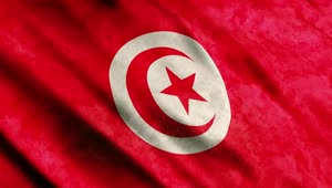   Stock Footage Tunisia Flag From African Continent Live Wallpaper
