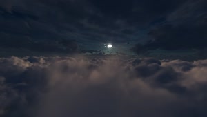   Stock Footage Traveling To The Dream World Through The Clouds Live Wallpaper