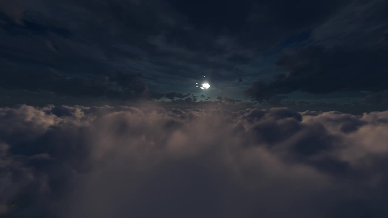 Download   Stock Footage Traveling To The Dream World Through The Clouds Live Wallpaper