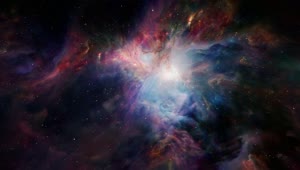   Stock Footage Traveling Through Beautiful Nebulas In Space Live Wallpaper