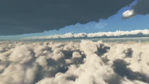   Stock Footage Traveling At High Speed Through Clouds D Live Wallpaper