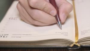 Stock Footage Writing In A Paper Notebook Live Wallpaper Free