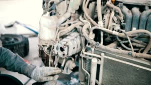 Stock Footage Worker Welding Parts Of An Old Motor Live Wallpaper Free