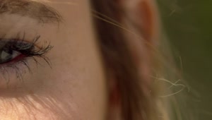 Stock Footage Zooming In On A Womans Eyes Live Wallpaper Free