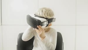 Stock Footage Young Boy With A Vr Headset Live Wallpaper Free