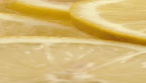 Stock Footage Yellow Lemon Slices In Detail Live Wallpaper Free