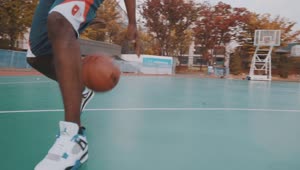 Ree Video Man Playing Basketball Video Live Wallpaper