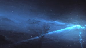 Nebula Live Wallpaper Blue